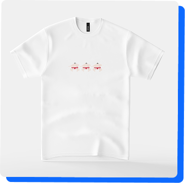 お相撲さんが可愛いTシャツ